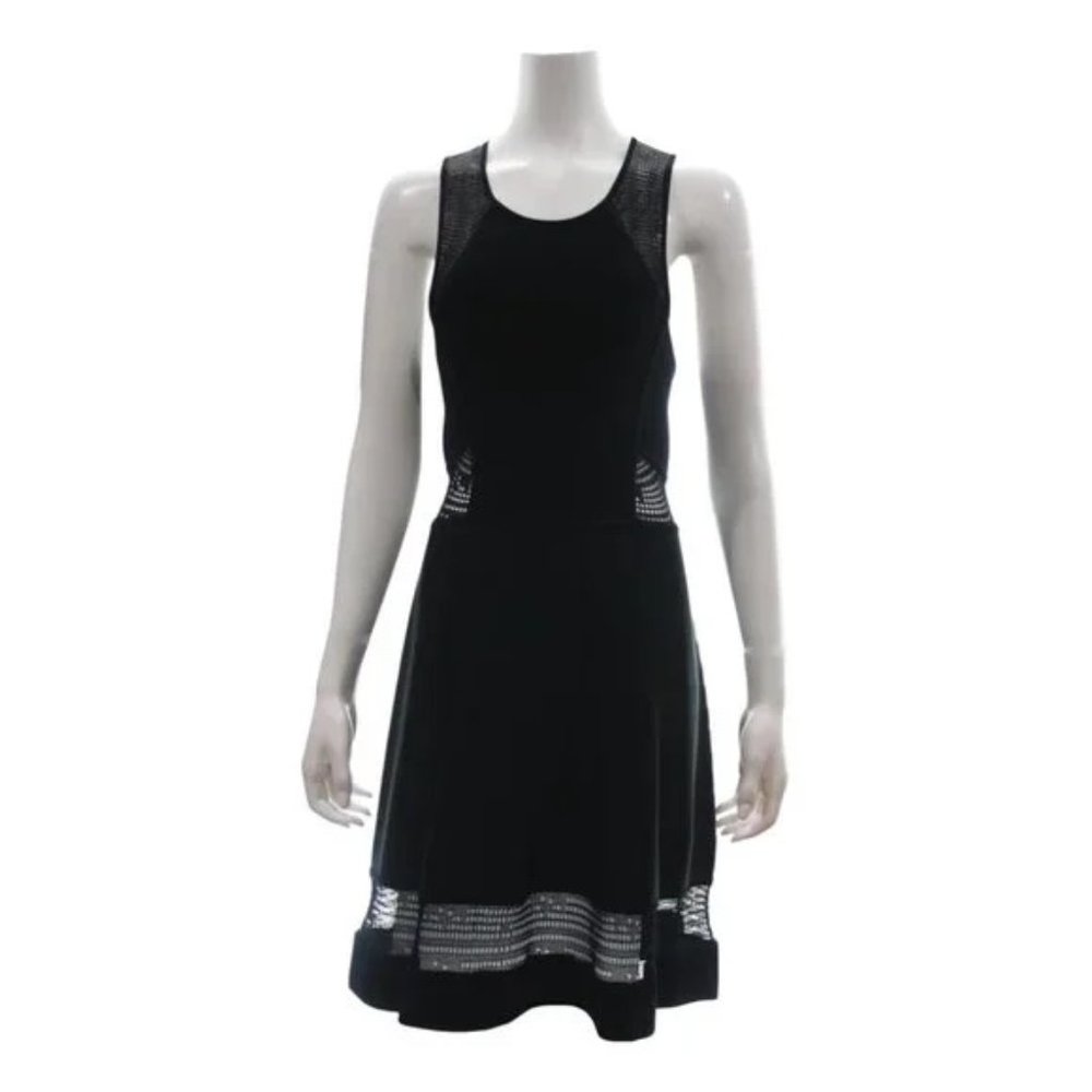 A.L.C. BLACK TANK FLAIR DRESS SIZE MEDIUM